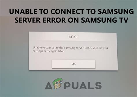 can't connect to Samsung tv